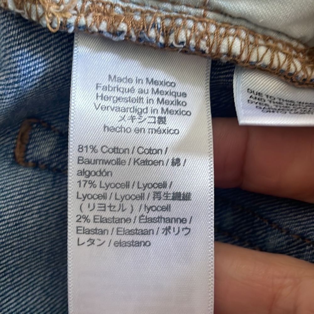 J. Crew High Rise Button Front JeanShort - Picture 9 of 13